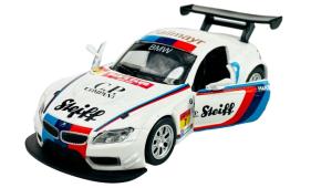 BMW Z4 GT3 Steiff Germany Rally Car Model Diecast 1:38 MSZ Opening Door