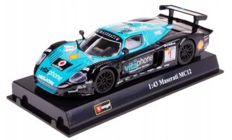 Maserati MC12 Race Rally Car Model Diecast Toy 1:43 Scale Bburago