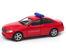 2016 Mercedes E-Class Fire Brigade Car Model Diecast Toy 1:34-1:39 Scale Welly