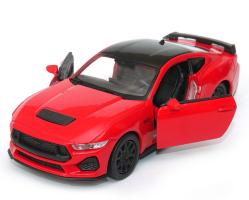 2024 Ford Mustang GT American Sports Car Model Red Diecast 1:34-1:39 Scale Welly