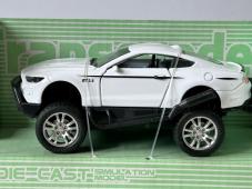 Jeep Off-Road Model Toy Car White Diecast Simulation Model 1:34-1:39 Scale