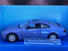 Mercedes-Benz CLK Coupe Germany Car Model Diecast 1:43 Free Wheeling Cararama