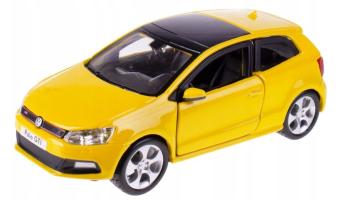 Volkswagen Polo GTI Mark 5 Germany Car Model Diecast Yellow 1:32 Scale Bburago