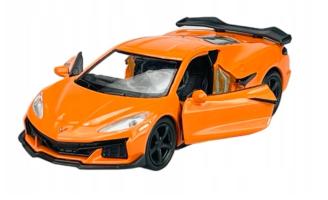 2023 Chevrolet Corvette Z06 America Car Model Diecast Orange 1:34 Welly