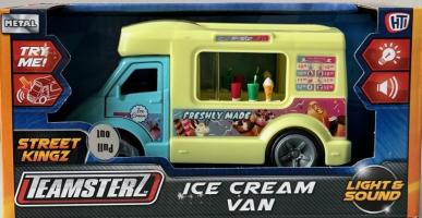 Ice Cream Car Model Toy Diecast Probably 1:38-1:43 Scale Try My Open Door
