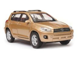 Toyota RAV Popular Japanese Car Model Gold Diecast Toy 1:34-1:39 Scale Welly