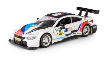 BMW M4 DTM Dekra Germany Rally Car Model White Diecast 1:44 MSZ Opening Doors