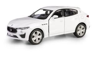 Maserati Levante GTS Italian Car Model White Diecast Toy RMZCity 1:34-1:39 Scale