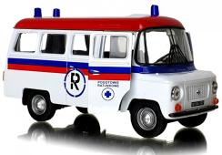 Nysa 522 Ambulance Polish Classic Car Model Diecast 1:34-1:39 Scale Welly