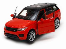Range Rover Sport British Car Model Orange Diecast Toy 1:34-1:39 Welly