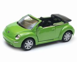 VW New Beetle Convertible Germany Sports Car Model Diecast 1:34-1:39 Scale Welly