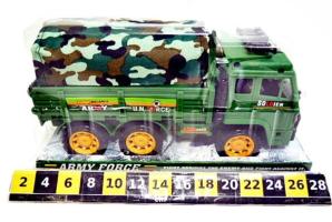 Military Army Force Car Truck/Lorry Transporter with Tarpaulin Yellow