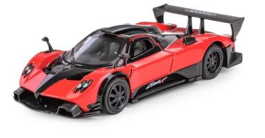 Pagani Zonda R Italian Sports Car Model Toy Diecast Red RMZ City 1:34-1:39 Scale