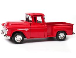 1955 Chevrolet Stepside Pick Up Car Model Diecast Toy 1:34-1:39 Scale Welly