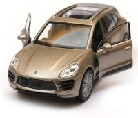 Porsche Macan Turbo Luxury Germany Car Model Diecast 1:34-1:39 Scale Welly