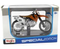 KTM 520SX Austrian Off-Road Motorcycle Model Toy Diecast 1:18 Maisto