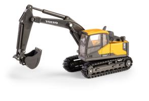 Mini Volvo EC140E Excavator Vehicle Toy Model Diecast NewRay 1:64-1:72 Scale