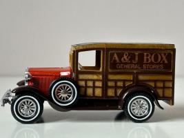 Y21 1927 Foden Model A Orange - Models of Yesterday/Matchbox Diecast