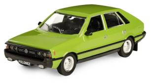 Polonez FSO Polish Vintage Car Model Green Diecast 1:43 Daffi