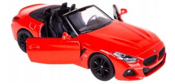 BMW Z4 Germany Car Model Diecast Red Toy Opening Doors 1:34 Kinsmart