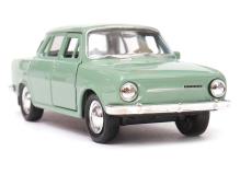 Skoda 100 Czech Republic Popular Car Model Green Diecast 1:34 Welly