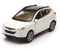 Hyundai Tucson IX35 Korean Car Model Toy Diecast White 1:34-1:39 Scale Welly