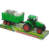 Set Tractor Trailer with Animals