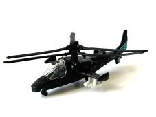 KA-52 Alligator NATO Military Helicopter Model Toy Black Diecast Maisto