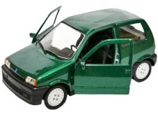 Fiat Cinquecento Family Italian Car Model Green Diecast 1:34-1:39 Scale Welly