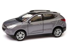 Hyundai Tucson IX35 Korean Car Model Toy Diecast Grey 1:34-1:39 Scale Welly