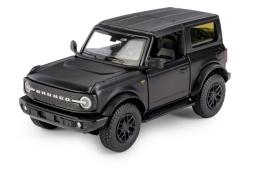 Ford Bronco Badlands USA Car Model Toy Black Diecast RMZ City 1:34-1:39 Scale