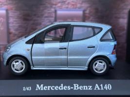 Mercedes-Benz A140 Germany Car Model Diecast 1:43 Free Wheeling Cararama