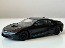 BMW i8 Germany Sports Car Model Toy Diecast Black 1:43 Scale Rastar