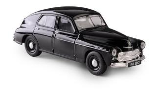 Warszawa M-20 Polish Vintage Car Model Diecast Black 1:43 Daffi