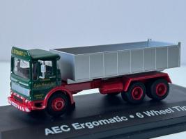 AEC Ergomatic 6 Wheel Tipper Stobart Lorry Model Diecast 1:76 Atlas