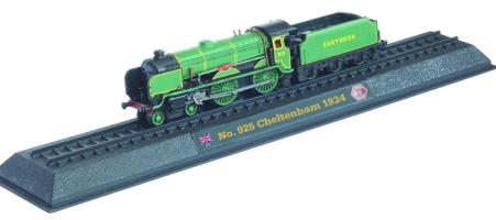 Class No. 925 Cheltenham - 1934 British Steam Locomotive Model Diecast Amercom 1:160