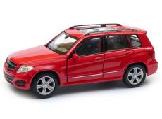 Mercedes-Benz GLK Germany Sports Car Model Red Diecast 1:34-1:39 Scale Welly