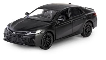 Toyota Camry Japanese Car Model Toy Diecast Matte Black 1:34-1:39 Scale RMZ City
