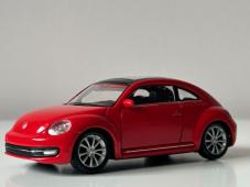 Volkswagen The Beetle Germany Car Model Metal Diecast Toy Red 1:43 Welly