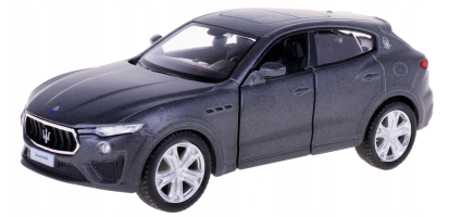 Maserati Levante GTS Car Model Diecast Toy RMZ City Grey Open Doors 1:32