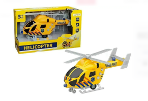 Helicopter Air Ambulance Function Try My - Light& Music Toy Gift Child 1:20