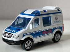 Police City Patrol Car Van Model Diecast Toy 1:50-1:60 Scale