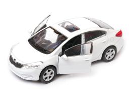 KIA Cerato Korean Family Car Model Diecast Toy White 1:34-1:39 Scale Welly