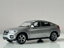 BMW X6 Germany Luxury Car Model Metal Diecast Toy Silver 1:43 Welly