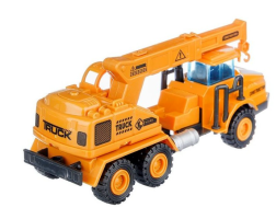 Crane Truck Vehicle Construction Machine Model Diecast 1:50 New in box Daffi