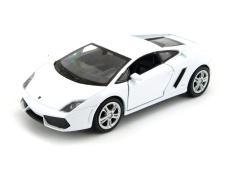 Lamborghini Gallardo LP560 Italian Car Model White Diecast 1:34-1:39 Scale Welly