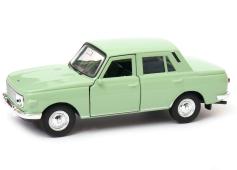 Wartburg 353 Classic East Germany Car Model Diecast Green 1:34-1:39 Scale Welly