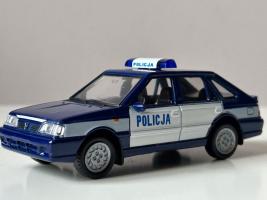 Polonez Caro Police Polish Legendary Car Model Blue White Diecast 1:43 Welly