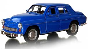 Warszawa 224 Polish Legendary Car Model Diecast Blue 1:34 Welly