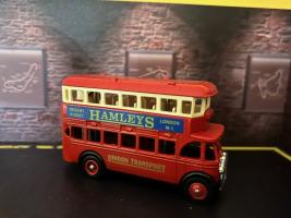 1932 AEC Regent Hamleys London British Vintage Bus Model Diecast